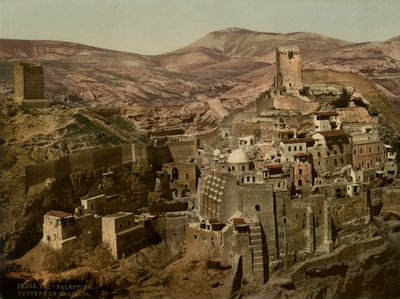 Monastery of Mar Saba by Swiss Photographer
